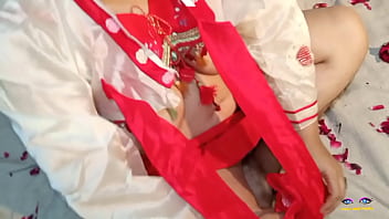Istri Nakal Desi Dalam Gaun Merah Putih, Nafsu Menggelegak Dalam Rekaman Audio Seks Panas