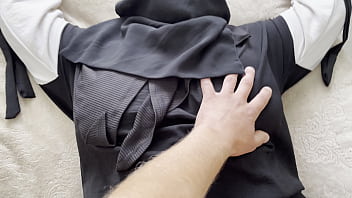 Ibu Tiriku Yang Arab Itu Dipuaskan Sampai Meluber