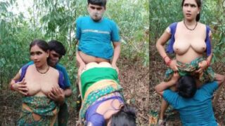 Birahi Devar Dan Bhabhi Tersesat Di Alam Terbuka