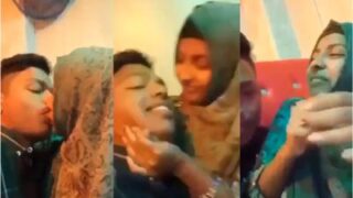 Gadis Karachi 18 Tahun Menggoda Kekasihnya Dengan Ciuman Panas Dalam Adegan Dewasa Pakistan