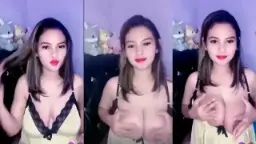 Kakak Nadia Menggoda Dengan Goyangan Payudara Coklatnya Yang Menggairahkan