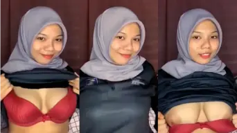 Rista Hijaber Genit, Payudara Mulusnya Menggoda Dan Menggairahkan