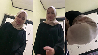 Gadis Berjilbab Dv Tersedu-sedu Di Kamar Kos