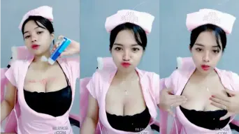 Perawat Nakal Dengan Perhiasan Gemerlap Cosplay Babyhoki