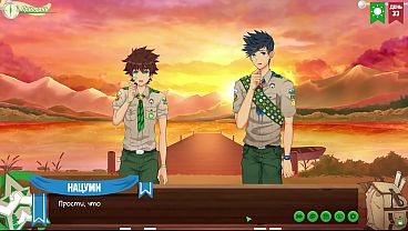 Game: Camp Teman, Episode 59 – Akhir Musim (dubbing Rusia)