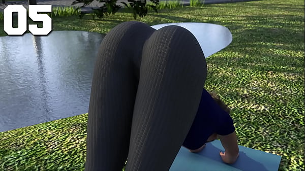 Gadis Kampus Latina Melengkungkan Tubuh Dalam Sesi Yoga Panas Yang Menggoda