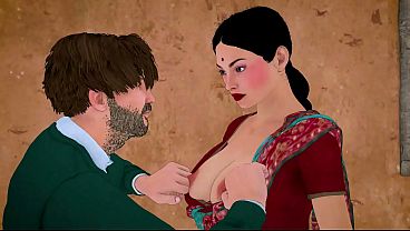 Desi Bhabhi Kesepian Puaskan Lapar Memeknya Dengan Kontol Tebal Tuan Tanah