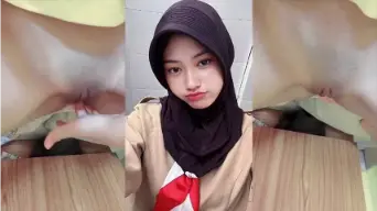 Dina Si Pramuka Mungil Lagi Colmek, Viral Banget Bikin Ngilu.