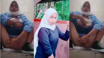 Viral! Bocil Smp Tiktoker Hijab Part3 – Goyang Hot Bikin Nagih