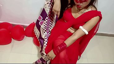 Pengantin Baru India Pake Sari Merah, Rayain Valentine Bareng Suami Desi – Full Video Xxx Hindi Paling Hot