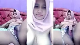 Abg Hijab Colmek Lagi, Muka Malu, Tangan Nggak Berhenti
