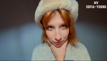 Cewek Rusia Rambut Merah Pake Topi Ushanka, Ngerengek Terus Pas Gw Colok Mulut Dan Bontotnya – Abis Itu Gw Penuhin Dalemnya Sama Creampie Anal