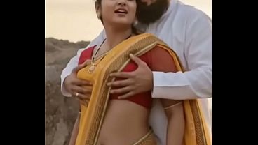 Desi Bhabhi Saree, Susu Ditekan Mesra, Romantika Panas